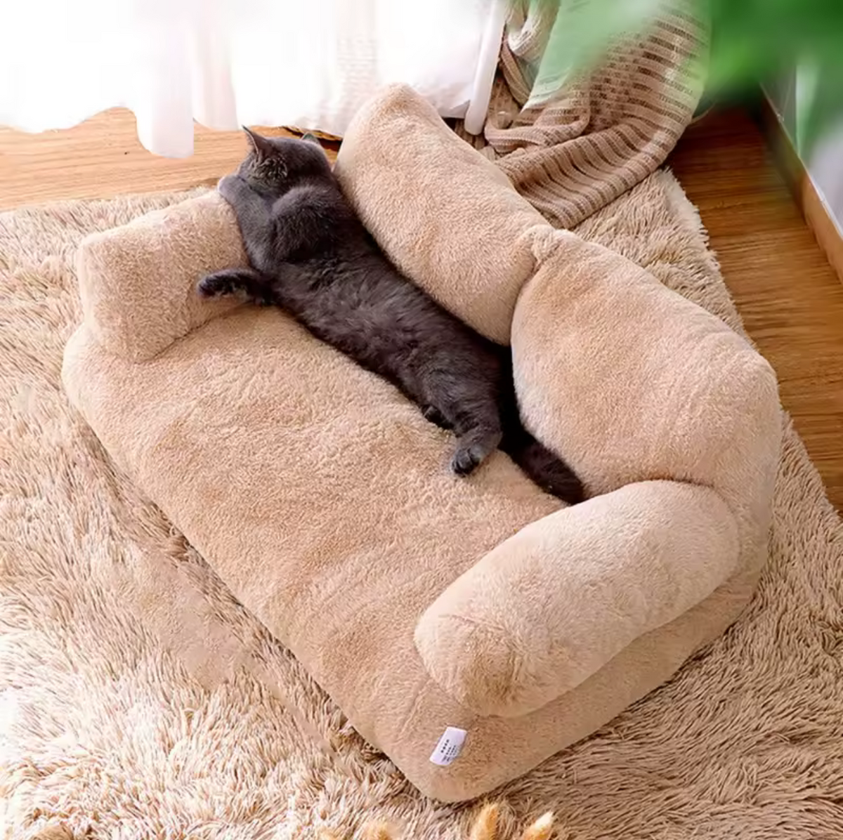 Le Sofa Câlin Toudou — canapé douillet pour chat et petit chien — vue 2